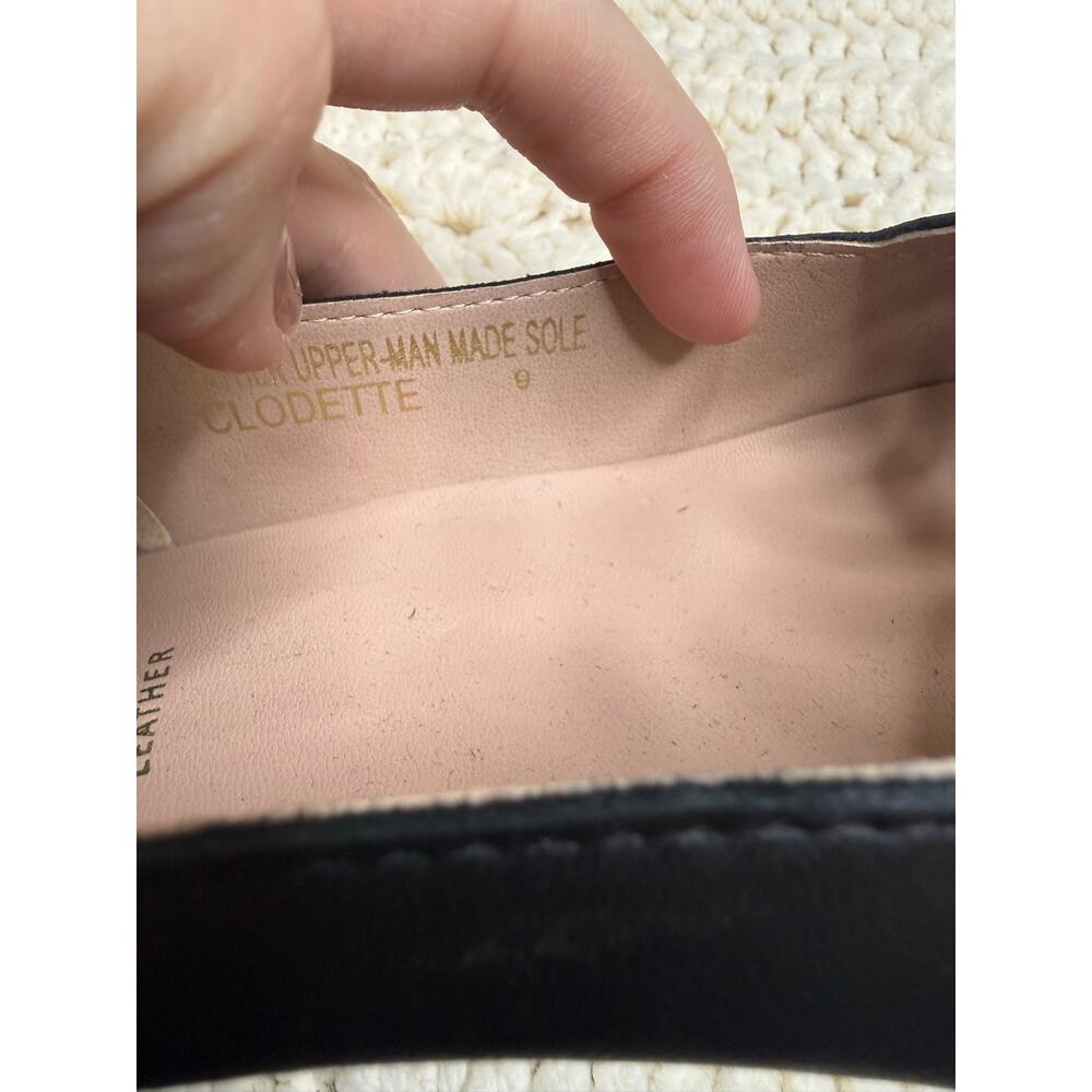 NEW RICCARDO BOCCIA Women's 40 Clodette Pointed Toe Ballet Flats Leather Shoes - Picture 10 of 14